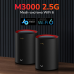 Маршрутизатор WiFi Mesh-система WiFi 6 2.5G Cudy M3000 Black (1-Pack) дводіапазонний AX3000 Маршрутизатор WiFi Mesh-система WiFi 6 2.5G Cudy M3000 Black (1-Pack) дводіапазонний AX3000