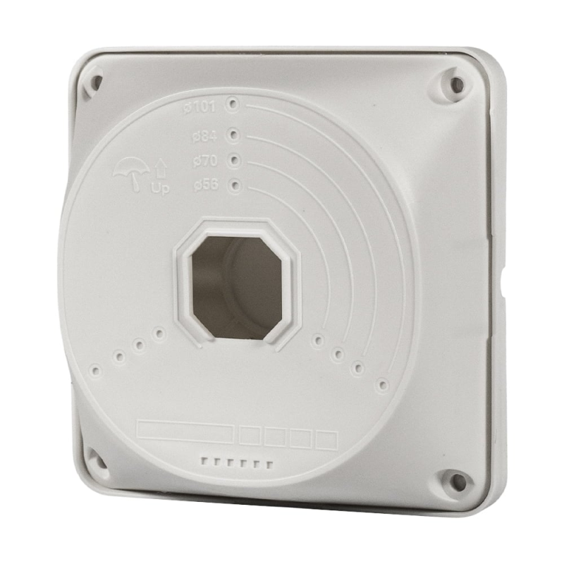 Монтажна коробка Light Vision VLC-08BX, пластик, 130*130*40 мм