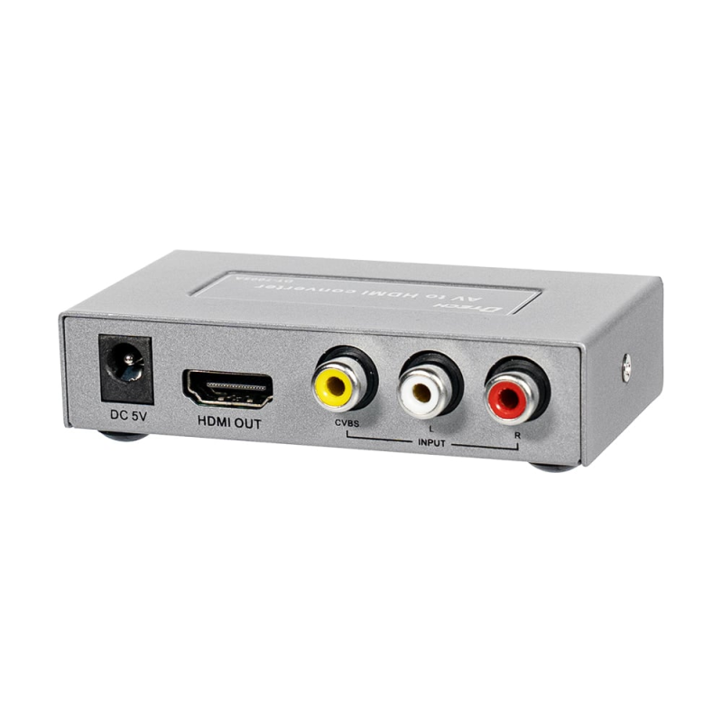 Конвертер відеосигналу AV-HDMI Dtech DT-7005A Конвертер відеосигналу AV-HDMI Dtech DT-7005A