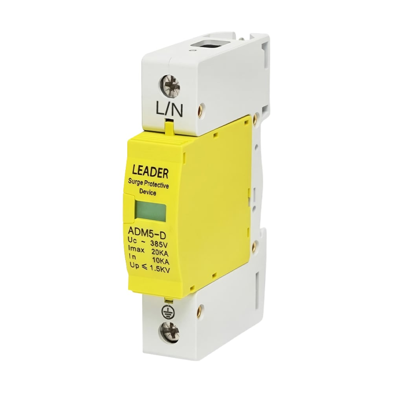 Обмежувач напруги 385V Leader LA-SPD4P-20KA під DIN-рейку Обмежувач напруги 385V Leader LA-SPD4P-20KA під DIN-рейку