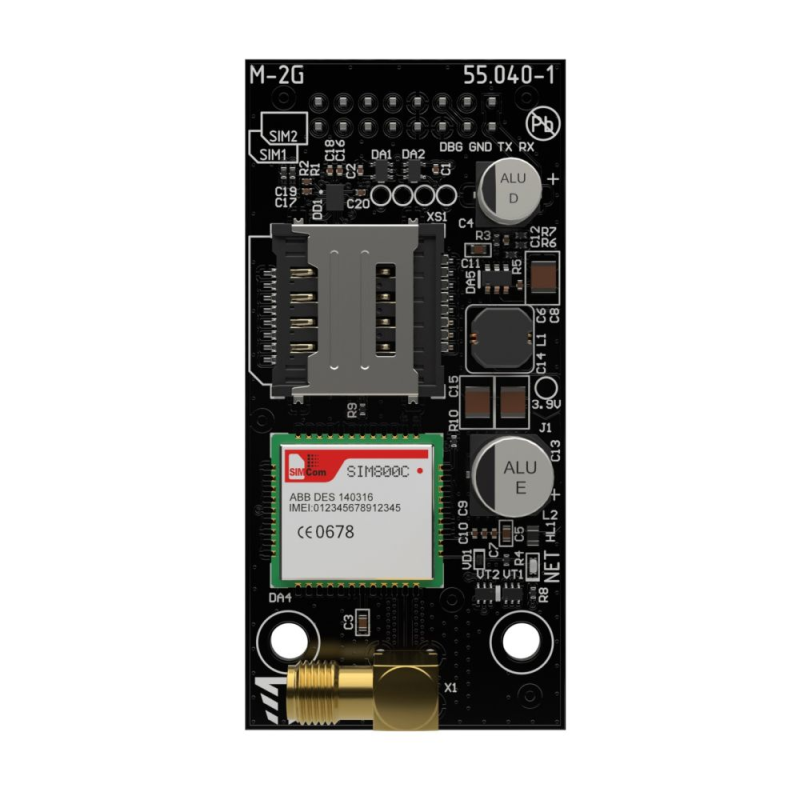 GSM-комунікатор Tiras M-2G для серії ППКП Tiras PRIME ІІ покоління GSM-комунікатор Tiras M-2G для серії ППКП Tiras PRIME ІІ покоління