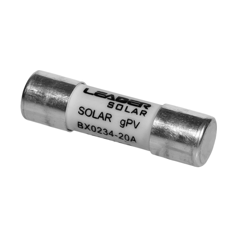 Плавкий запобіжник 20A 1000V Leader BX0234 для сонячних панелей Плавкий запобіжник 20A 1000V Leader BX0234 для сонячних панелей