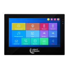 Відеодомофон 7“ WiFi Tuya Light Vision SINGAPORE FHD Black