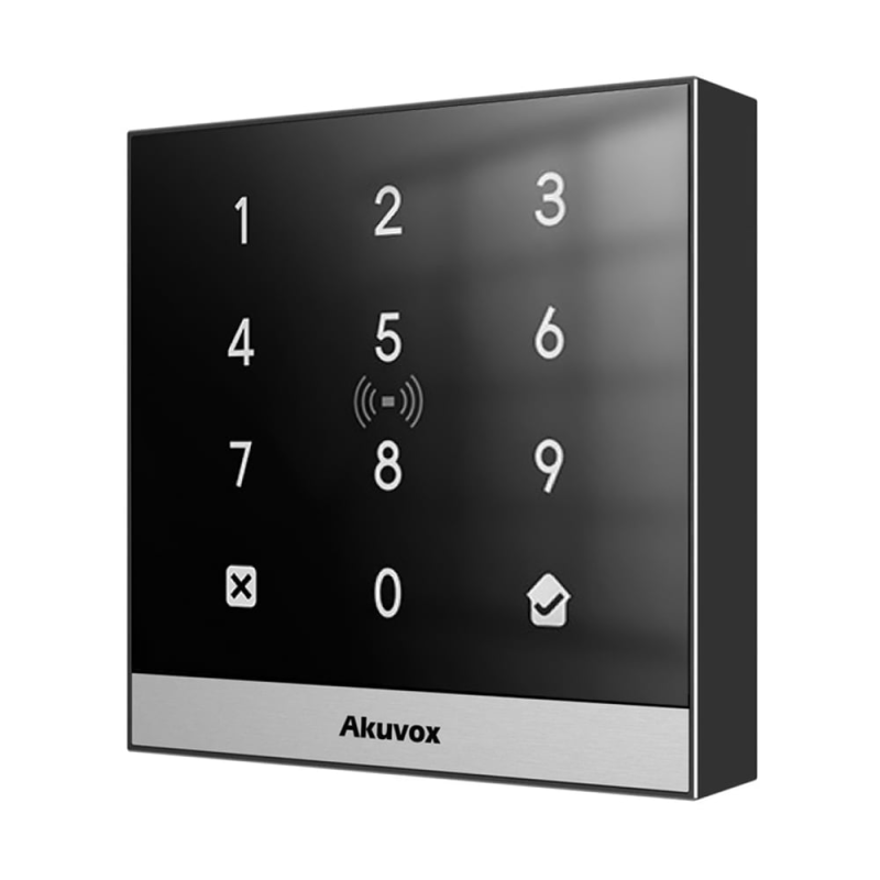Термінал контролю доступу Akuvox A02 з клавіатурою та зчитувачем EM-Marine / Mifare / NFC Термінал контролю доступу Akuvox A02 з клавіатурою та зчитувачем EM-Marine / Mifare / NFC