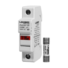 Комплект роз“єднувача та запобіжника 1000V Leader 32A PV0191-1P та 15A BX0234 для сонячних панелей