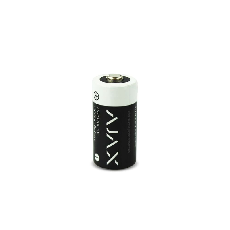 Батарея CR123A Ajax 3V Lithium 1500mAh Батарея CR123A Ajax 3V Lithium 1500mAh
