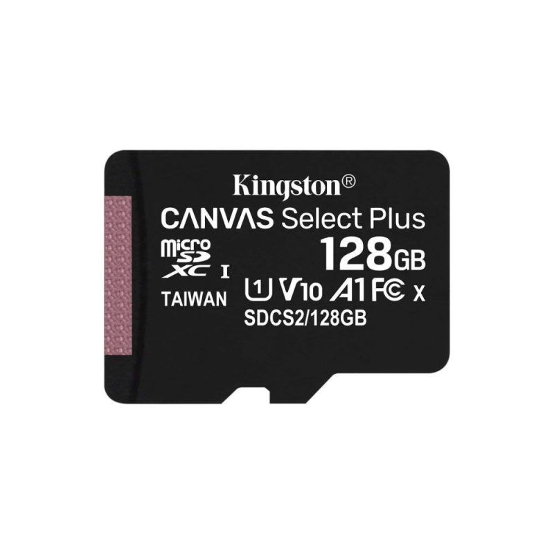 Карта пам’яті miсroSDXC 128GB Kingston TransFlash Memory Card Class 10 A1 Canvas Select Plus (SDCS2/128GBSP) Карта пам’яті miсroSDXC 128GB Kingston TransFlash Memory Card Class 10 A1 Canvas Select Plus (SDCS2/128GBSP)