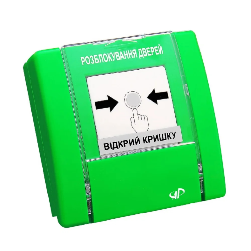 Пристрій ручного керування Артон РУПД-12 НР «Розблокування дверей» зелений Пристрій ручного керування Артон РУПД-12 НР «Розблокування дверей» зелений