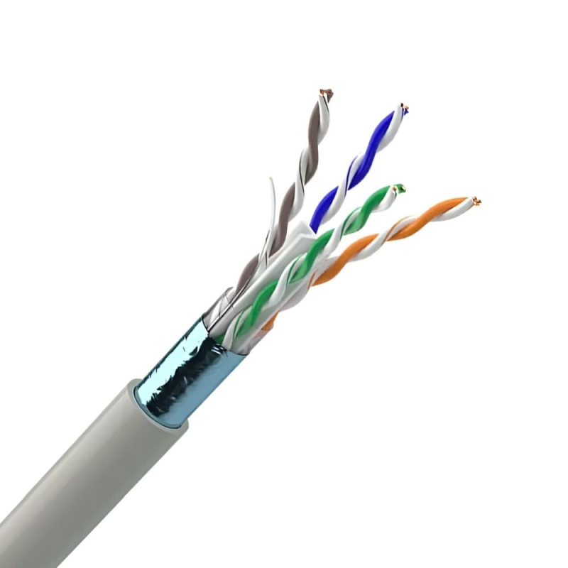 Кабель OK-NET КППЕ-ВП (250) 4*2*0,54 (F/UTP-cat.6) indoor Кабель OK-NET КППЕ-ВП (250) 4*2*0,54 (F/UTP-cat.6) indoor