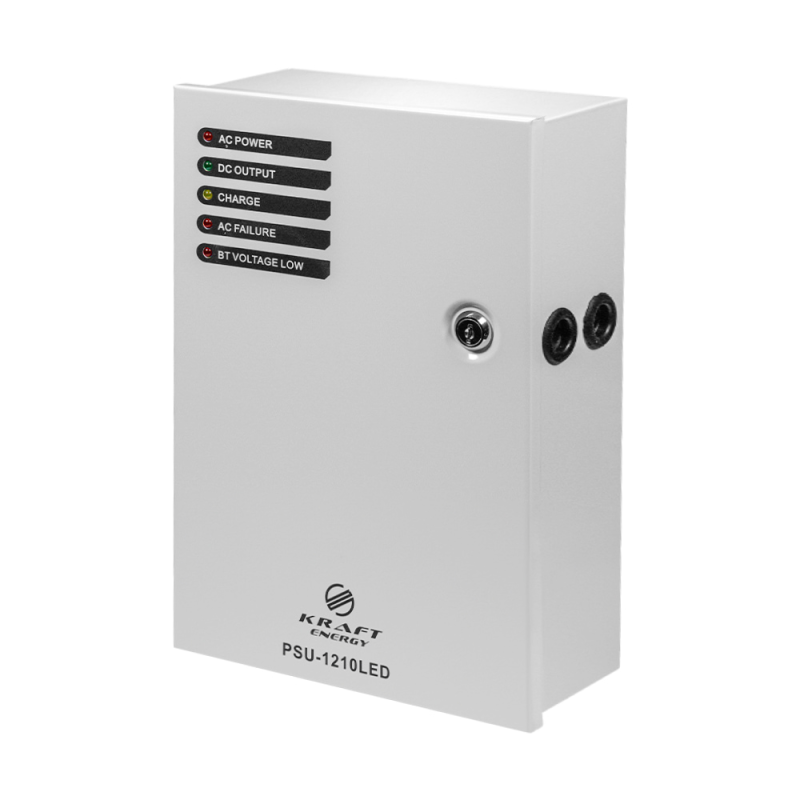 Джерело безперебійного живлення Kraft PSU-1210LED Джерело безперебійного живлення Kraft PSU-1210LED