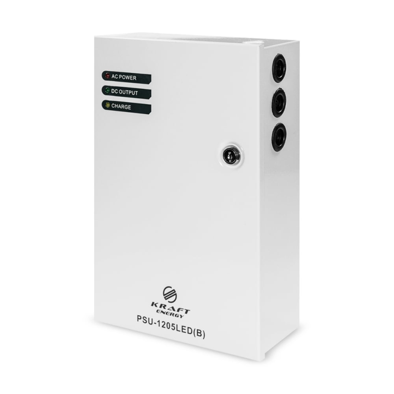 Джерело безперебійного живлення Kraft PSU-1205LED(B) Джерело безперебійного живлення Kraft PSU-1205LED(B)