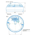 Сповіщувач пожежний димовий точковий Електронмаш CV8 Сповіщувач пожежний димовий точковий Електронмаш CV8
